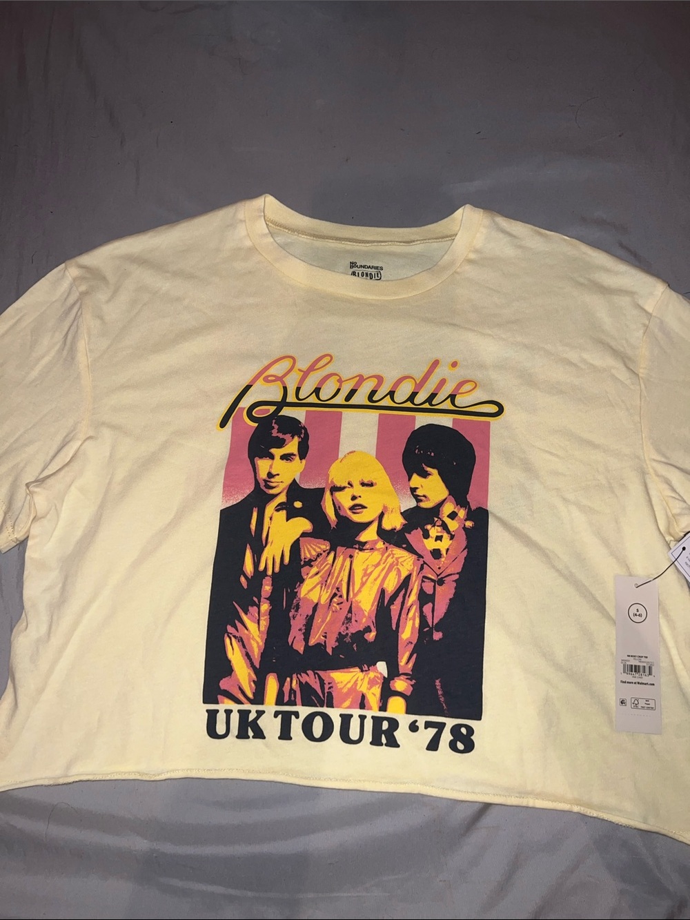 Women’s UK Tour '78 Graphic Tee - Pale Yellow